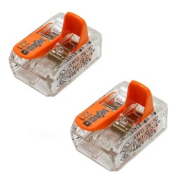 Szybkozłączka Wago 2x0,5-6mm2 klik 221-612 2szt