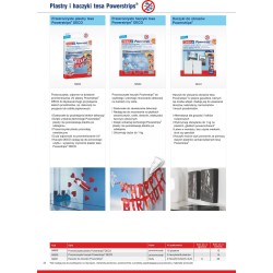 Haczyk samoprzylepny POWERSTRIPS do obrazów 2szt
