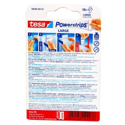 Plastry samoprzylepne POWERSTRIPS duże do 2kg 10sz