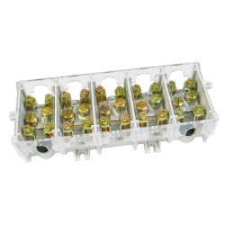Listwa zaciskowa LZ 5x35/16 z osłoną TH35 E.4102