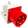 Wtyk odbiornikowy 32A 5P 400V agregat 525-6 PCE