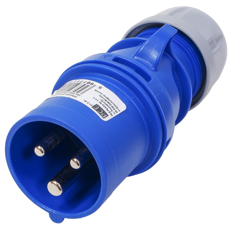 Wtyczka przenośn 16A 3P 230V nieb SHARK 013-6v PCE