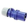 Wtyczka przenośn 16A 3P 230V nieb SHARK 013-6v PCE
