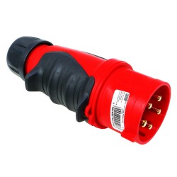 Wtyczka przenośna 32A 5P IP44/54 GRIP 0253-6 PCE