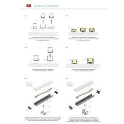 Profil aluminiowy LUMINES typ A anoda 2m