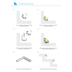 Profil aluminiowy LUMINES typ C Surowy 2m