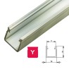 Profil aluminiowy LUMINES typ Y Surowy 1m