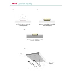 Profil aluminiowy LUMINES typ SOLIS Biały 1m