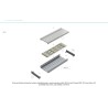 Profil aluminiowy LUMINES typ SOLIS Czarny 2m