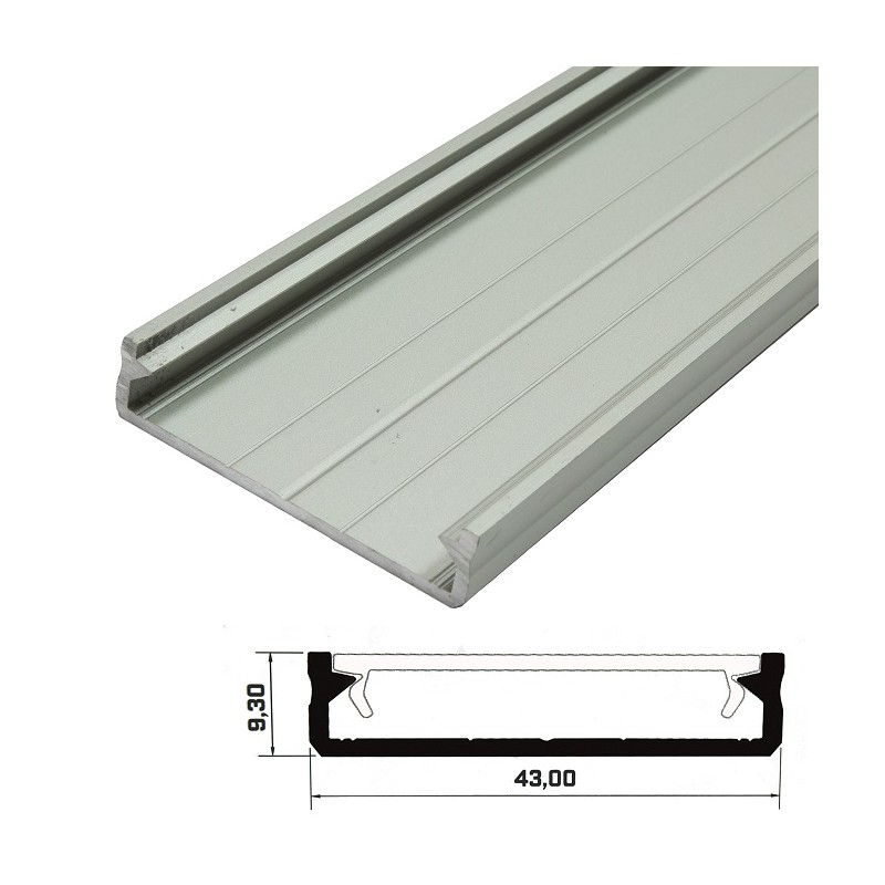 Profil aluminiowy LUMINES typ SOLIS Anoda 1m