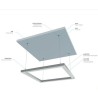 Profil aluminiowy LUMINES typ ILEDO Czarny 2m