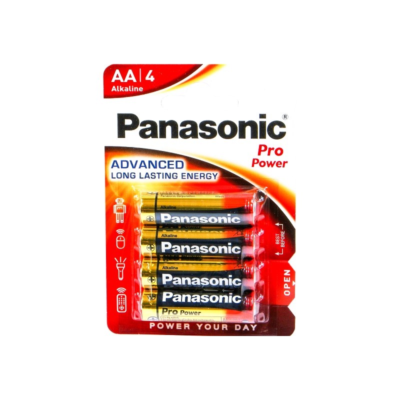 Bateria LR06 AA  Panasonic PRO Power Alkaline 4BL