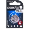 5x Bateria CR 2430 everActive Litium 3V