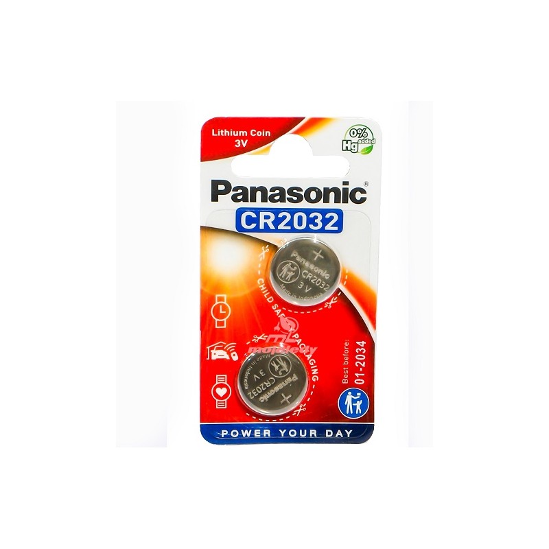 Bateria CR 2032 Panasonic Litium 3V 2BL