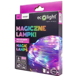 MAGICZNE LAMPKI 100 LED 10m...