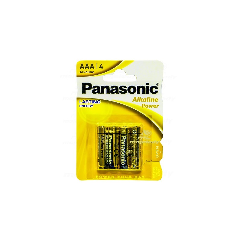 Bateria LR03 AAA  Panasonic Power Alkaline 4BL