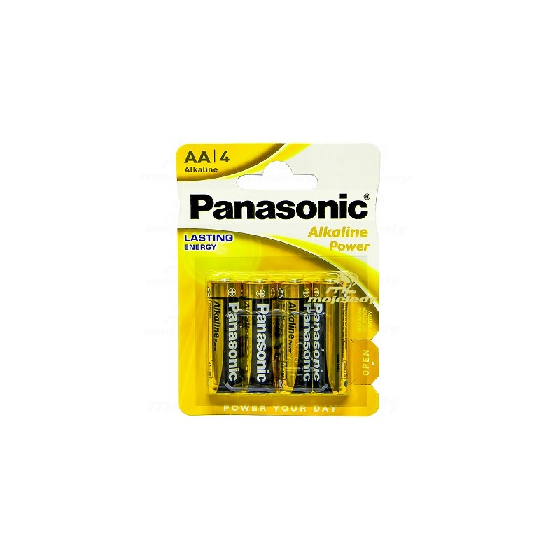 Bateria LR06 AA  Panasonic Power Alkaline 4BL