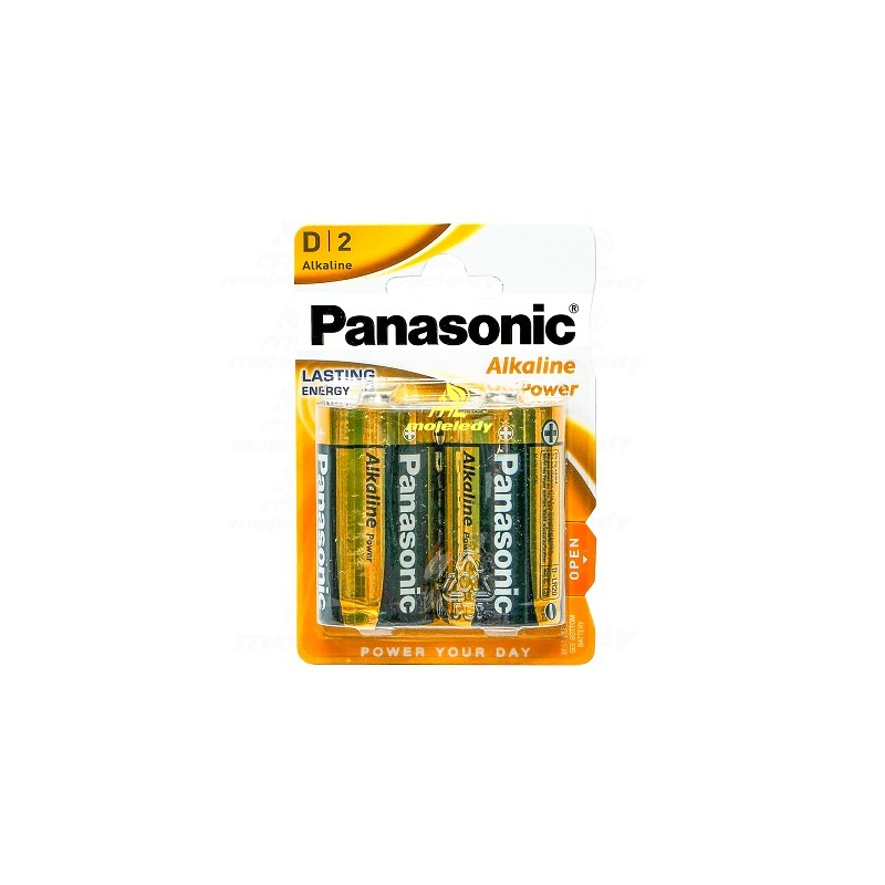 Bateria LR20 PANASONIC Power Alkaline 2BL