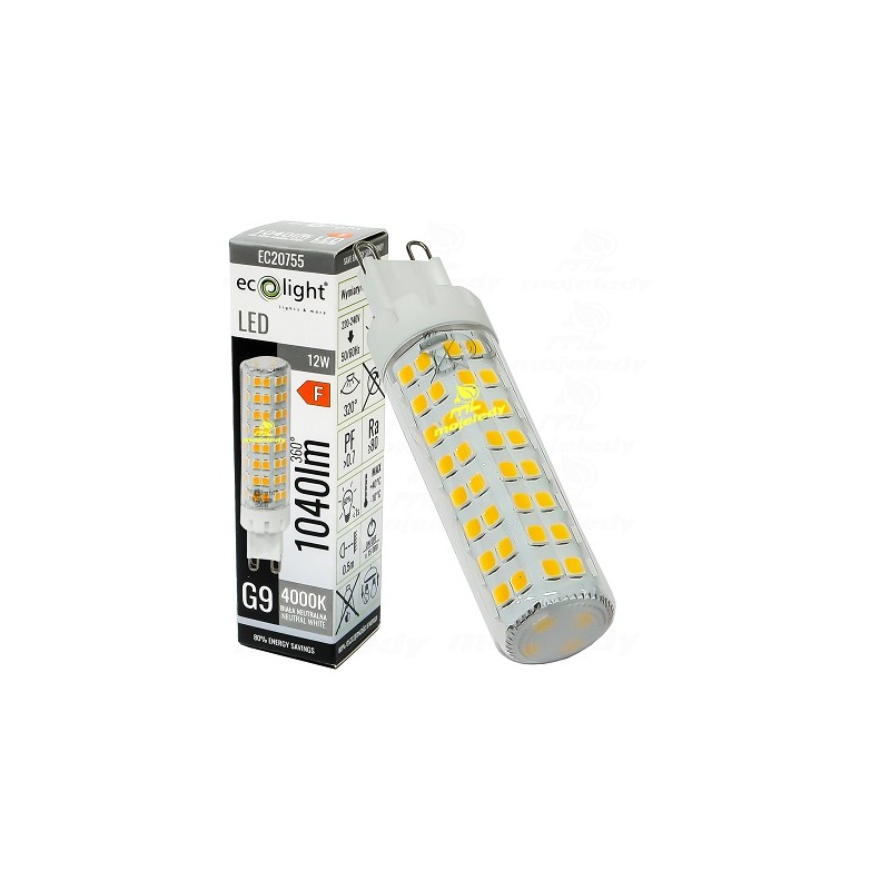 Żarówka LED 12W G9 1040lm NW 4000K EC20755