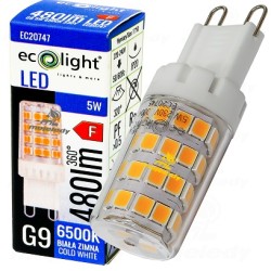 Żarówka LED 5W G9 480lm CW...