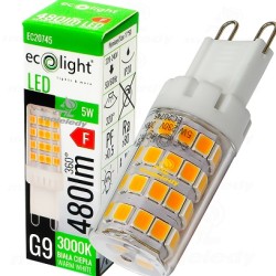 Żarówka LED 5W G9 480lm WW...