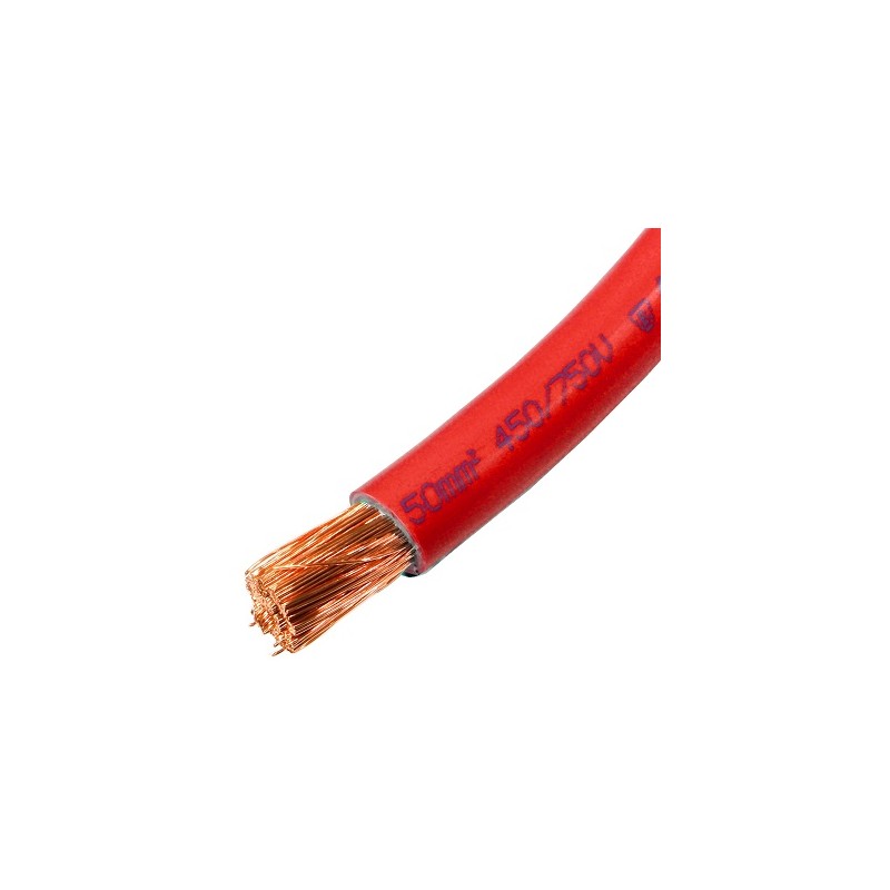Przewód instalacyjny H07V-K LgY 50 czerwony