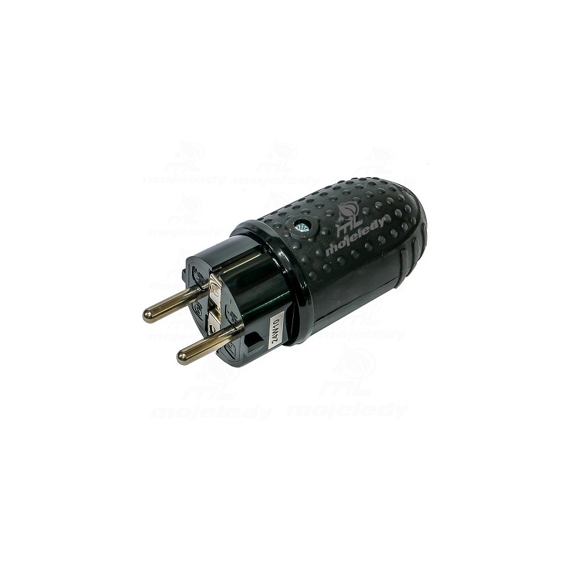 Wtyczka gumowa z/u 16A 250V IP44 24016