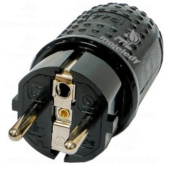 Wtyczka gumowa z/u 16A 250V IP44 24016