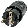Wtyczka gumowa z/u 16A 250V IP44 24016