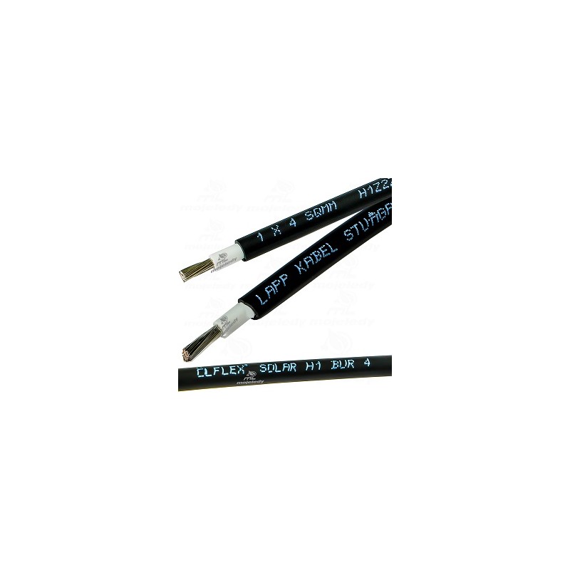 Kabel fotowoltaniczny OLFLEX H1 BUR 1x4 czarny