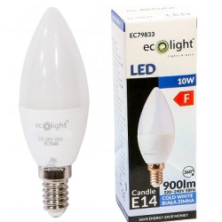 Żarówka LED 10W E14 6000K EC79833 900Lm
