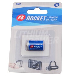 Bateria CR2 Rocket Lithium 3V