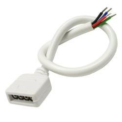 Konektor do listew LED 4PIN RGB  / gniazdo przewód