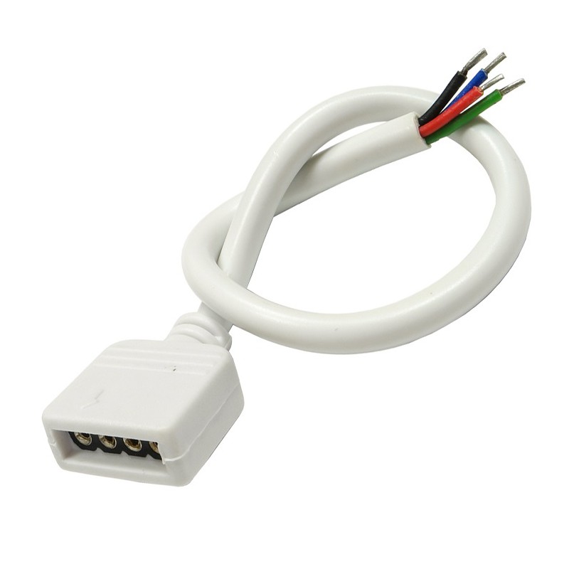 Konektor do listew LED 4PIN RGB  / gniazdo przewód