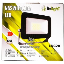 Naświetlacz LED 20W LNC20 czujnik zmierzchu 1700lm