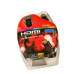 Kabel HDMI-HDMI Linear PHHB1 czarny 1,5m