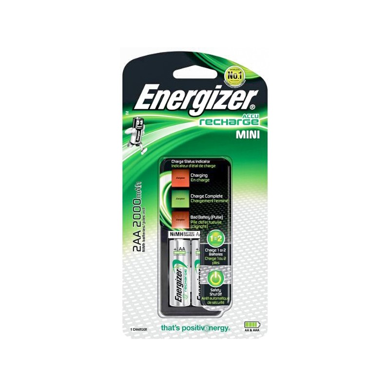 Ładowarka akumulato Ni-MH Energizer 2xR6/AA 2000mA