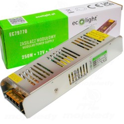 Zasilacz LED 250W 20A 230 12V DC IP20 EC79770