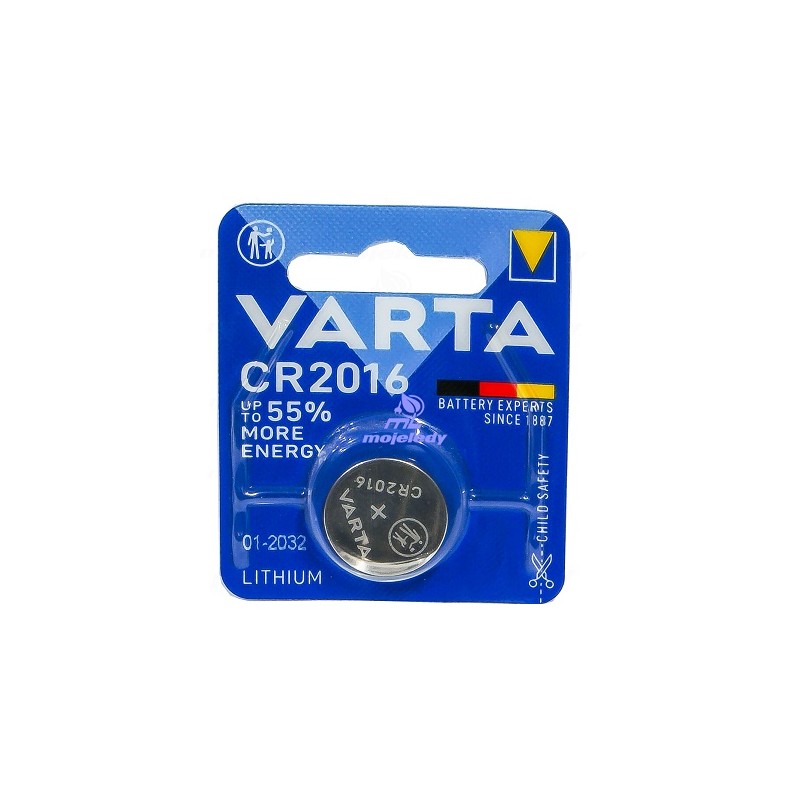 Bateria CR 2016 Varta Litium 3V