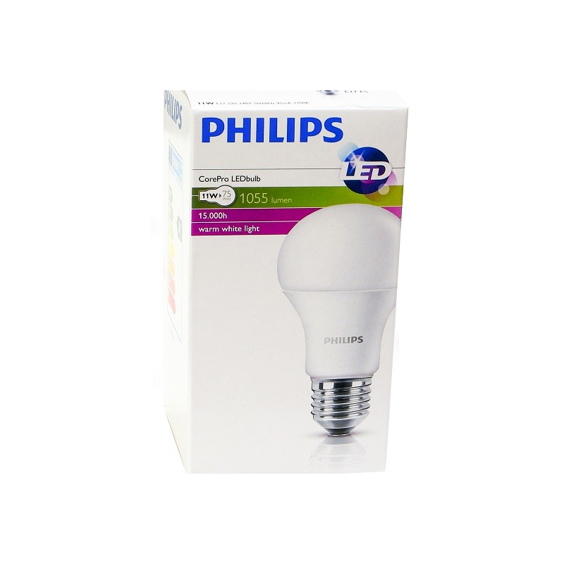 Żarówka LED 11W E27 ciepła Philips 1055Lm 75W