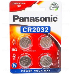 Bateria CR 2032 Panasonic Litium 3V 4BL