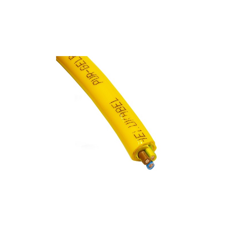 Przewód elastyczny MULTIFLEX PUR 3G1,5 żółty 22211