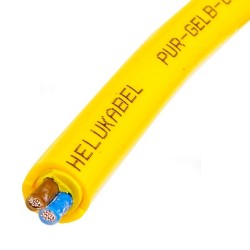 Przewód elastyczny MULTIFLEX PUR 2G1,5 żółty 22210