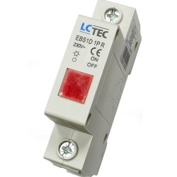 lampka kontrolka zasilania 1P EBS1D LC czerwona