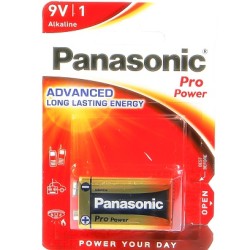 Bateria 9V Panasonic...