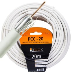 Przewód koncentryczny RG6 0,8/4,8 PCC20 LIBOX 20m