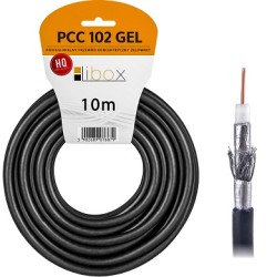 Kabel koncentryczny żel czar RG6U PCC102GEL-10 10m