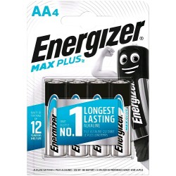 Bateria LR06 Energizer MAX Plus 4BL