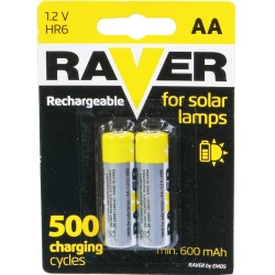 Akumulator Ni-MH R6 AA 600mAh RAVER 2BL 