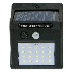 Lampa LED solarna 20xSMD czujnik ruchu i zmierzchu